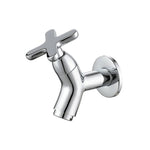 Solid Brass Wall-Mounted Faucet with Ergonomic Handle | Durable Design for Modern Kitchen and Bathroom Spaces 7