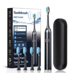 Sonic Clean | Electric Toothbrush Travel Set with Multiple Modes | Rechargeable Design for Effective Oral Care 0