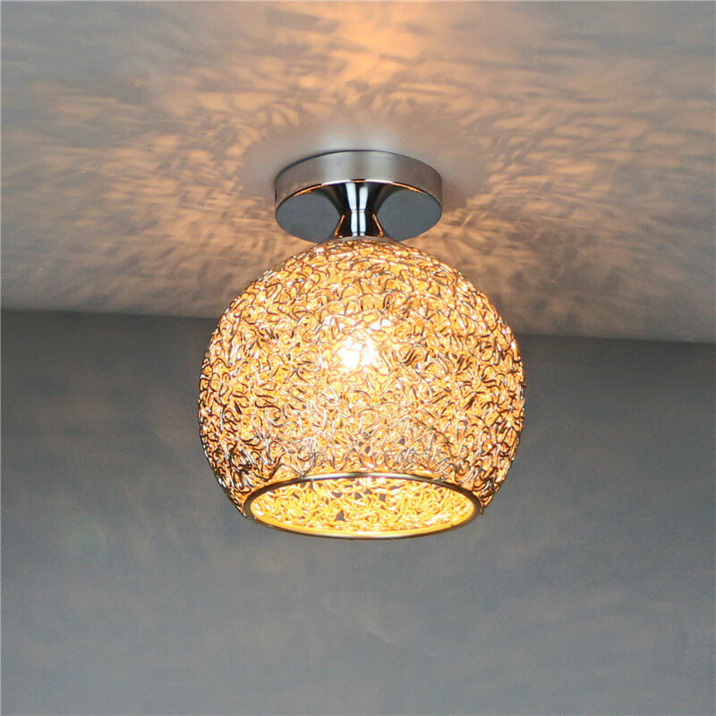 SpectrumLight | Vibrant Modern Semi-Flush Mount Dome Fixture 11