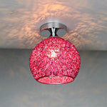 SpectrumLight | Vibrant Modern Semi-Flush Mount Dome Fixture 15