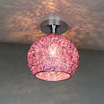 SpectrumLight | Vibrant Modern Semi-Flush Mount Dome Fixture 17