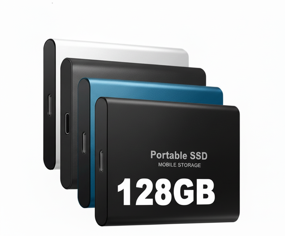 SpeedPro SSD | 128GB High-Speed Storage with USB-C 3.1 | Compact Design for Enhanced Performance 0