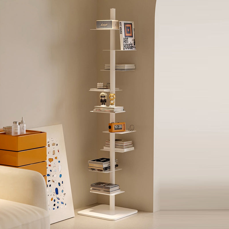SpiraShelf | Elegant Multicolor 9-Tier Carbon Steel Bookshelf 0