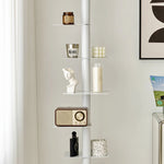 SpiraShelf | Elegant Multicolor 9-Tier Carbon Steel Bookshelf 6