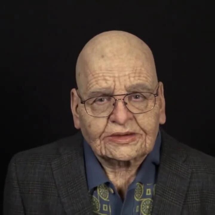 Spooky Old Man Mask | Realistic Latex Halloween Mask with Movable Mouth | Perfect for Parties and Cosplay 14