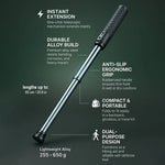 Stability Trek | Telescopic Hiking Pole with Anti-Slip Grip | Compact Design for Outdoor Support 2