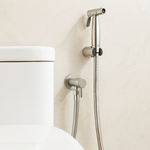 Stainless Steel Bidet Sprayer with Adjustable Spray | Ergonomic Handheld Design for Ultimate Hygiene 0