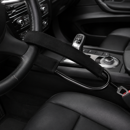 Steering Wheel Locks for Cars and SUVs, Anti Theft Steering Wheel Lock with Seat Belt Lock