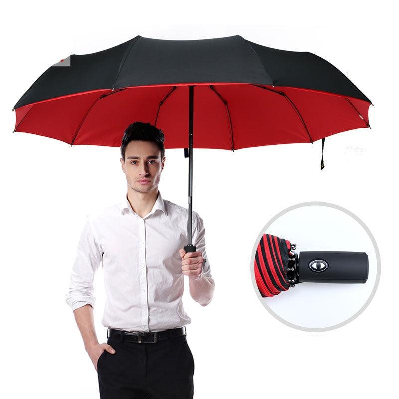 StormShield | Automatic Windproof Umbrella with Reverse Closing Mechanism | Compact Design for Ultimate Protection 0