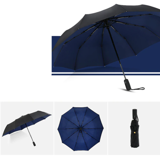 StormShield | Automatic Windproof Umbrella with Reverse Closing Mechanism | Compact Design for Ultimate Protection 12