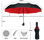 StormShield | Automatic Windproof Umbrella with Reverse Closing Mechanism | Compact Design for Ultimate Protection 4