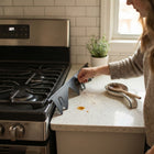 Stove Gap Covers Set of 2, Retractable Stainless Steel Stove Gap Filler for Kitchen Counter, Heat Resistant Gap Cover