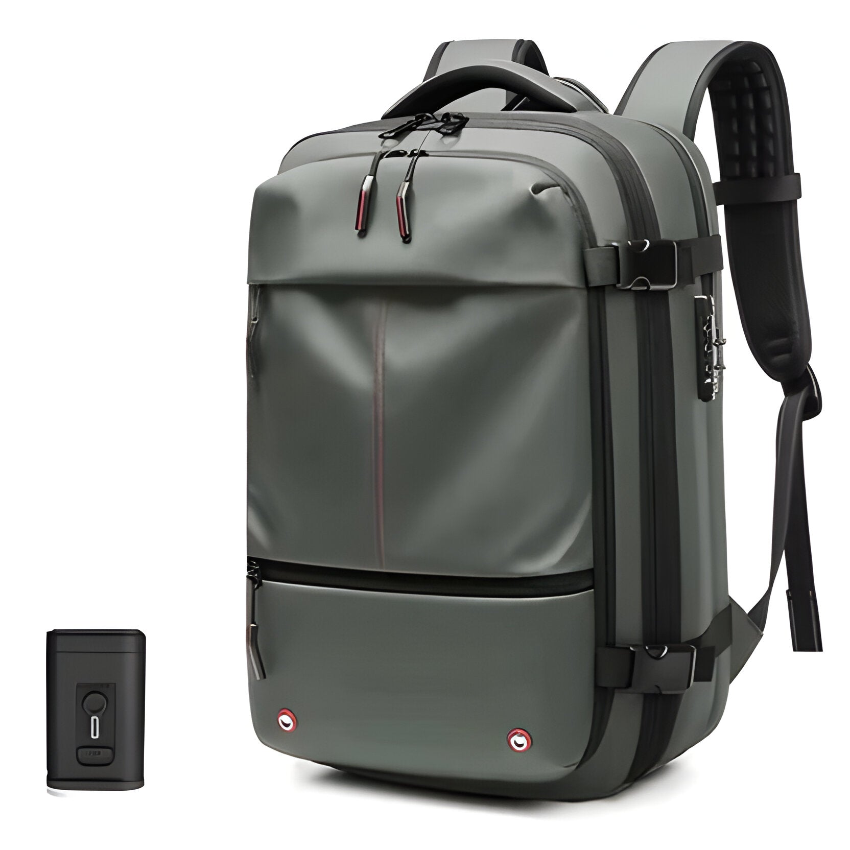 Structured Rucksack | Internal Compression Backpack with Versatile Compartments | Ideal for Travel and Daily Use 9