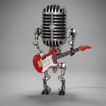 StrumBot | Guitar Themed Table Lamp with Warm LED Light | Playful Design for Cozy Ambiance 6