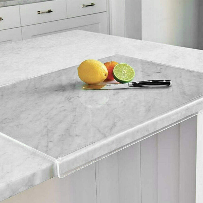 Stylish Acrylic Cutting Board | Transparent Anti-Slip Kitchen Board for Safe Chopping and Serving 0