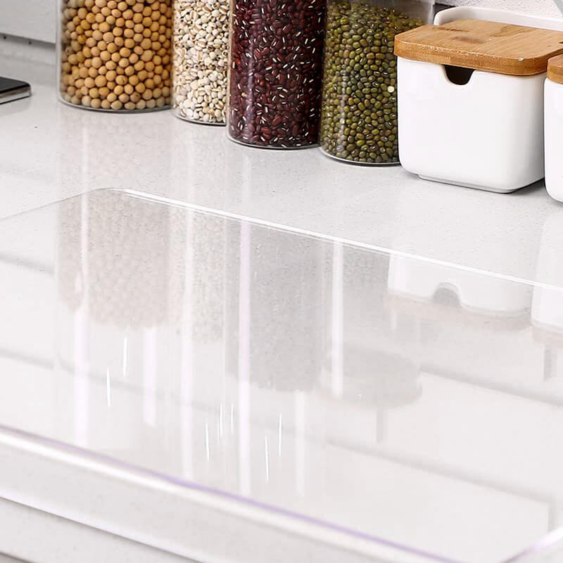 Stylish Acrylic Cutting Board | Transparent Anti-Slip Kitchen Board for Safe Chopping and Serving 8