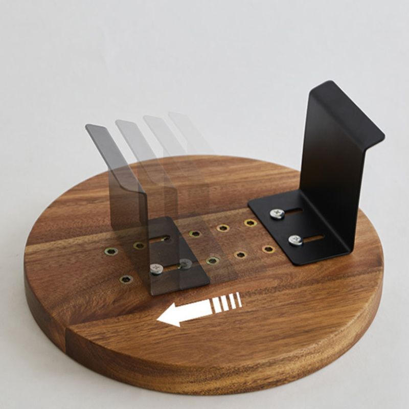 Stylish Clip-On Tray for Sofa Arm with Solid Wood Design | Convenient Table for Drinks and Snacks 4