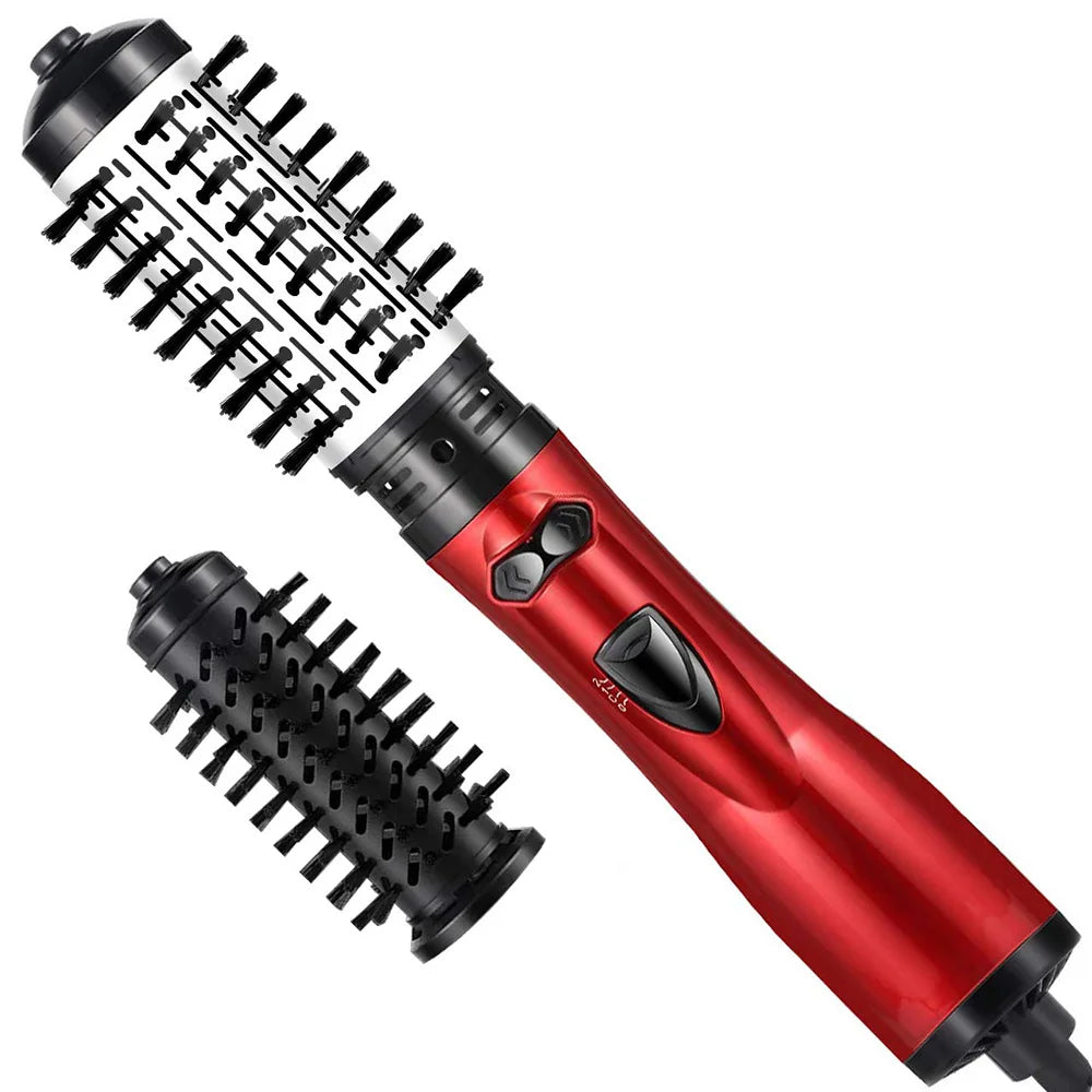 Stylish Hair | 3-in-1 Rotating Hair Dryer and Styler with Adjustable Temperature for Effortless Curls 0