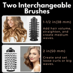 Stylish Hair | 3-in-1 Rotating Hair Dryer and Styler with Adjustable Temperature for Effortless Curls 2