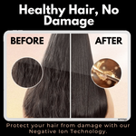 Stylish Hair | 3-in-1 Rotating Hair Dryer and Styler with Adjustable Temperature for Effortless Curls 3