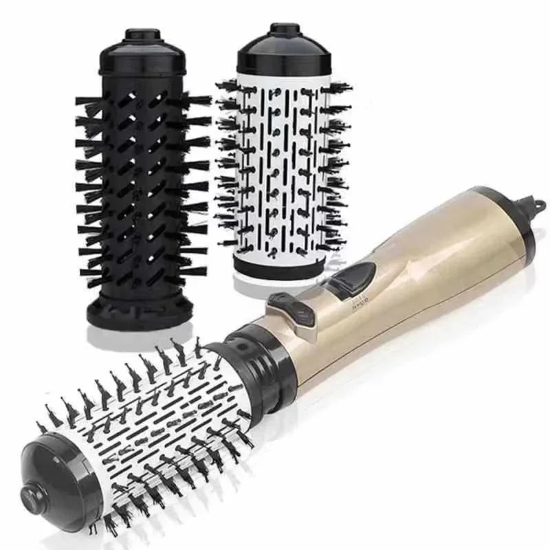 Stylish Hair | 3-in-1 Rotating Hair Dryer and Styler with Adjustable Temperature for Effortless Curls 5