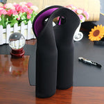 Stylish Insulated Wine Carrier | Dual-Bottle Neoprene Tote for Safe Travel 5