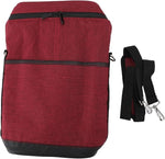 Stylish Insulated Wine Cooler Tote Bag for 2 Bottles with Adjustable Strap 8