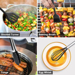 Stylish Kitchen Utensils Set | 15-Piece Non-Stick Silicone Collection for Effortless Cooking 3