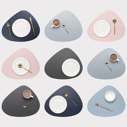Stylish Leather Placemat Set with Heat Resistance | Durable Design for Elegant Dining 3