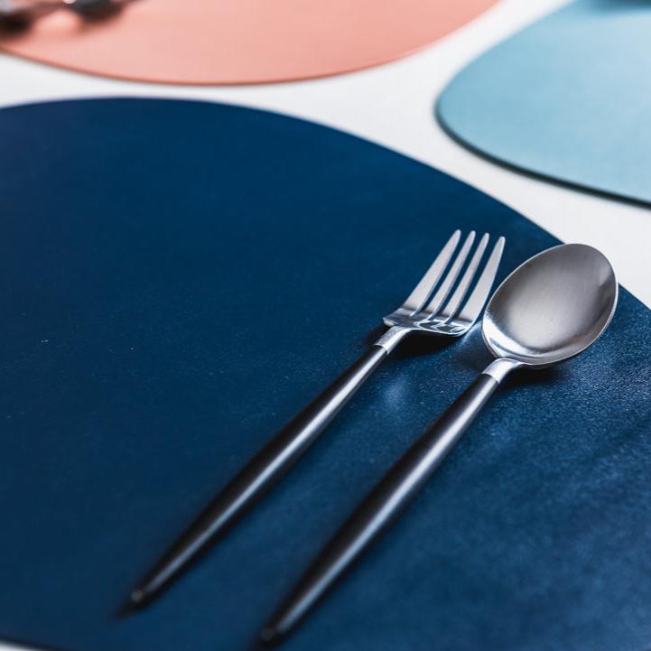 Stylish Leather Placemat Set with Heat Resistance | Durable Design for Elegant Dining 4