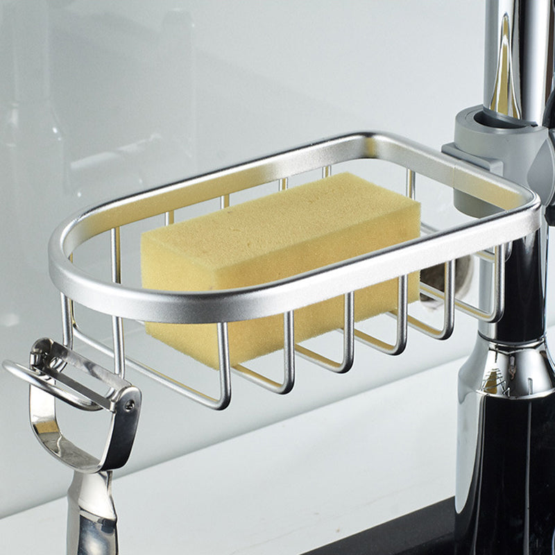 Stylish Shower Organizer | Aluminum Shower Storage with Hooks | Modern Caddy for Tidy Bathrooms 0