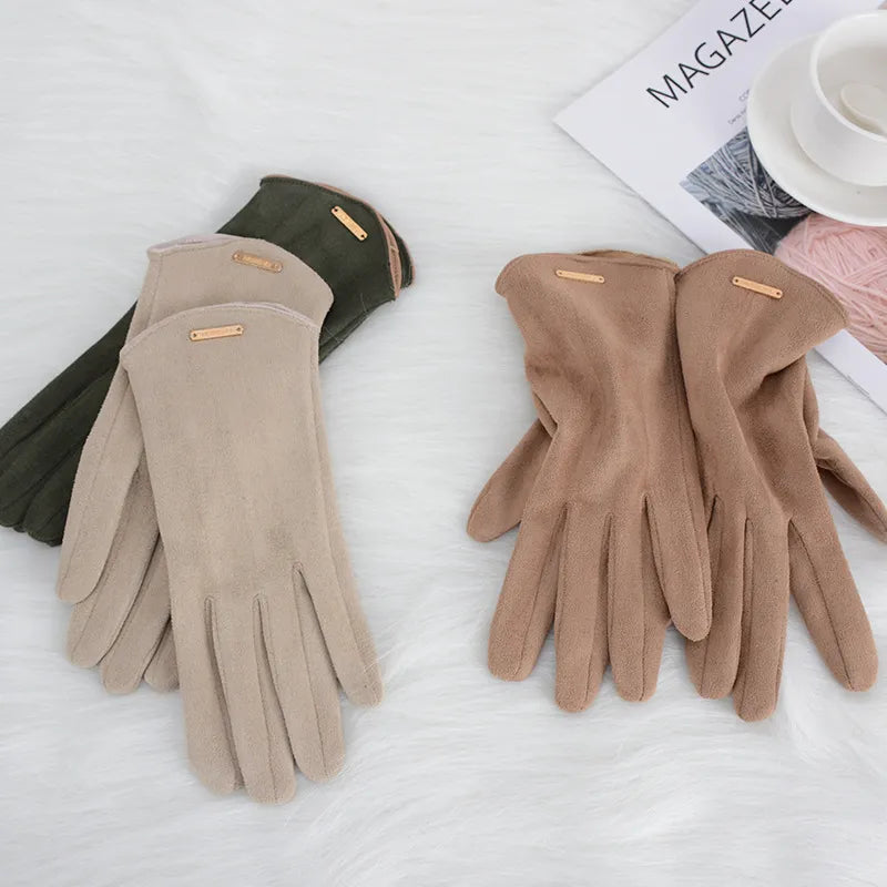 SuaveTouch | Women's Gloves with Cashmere Lining & Touchscreen Feature | Warm Gloves for Women 7