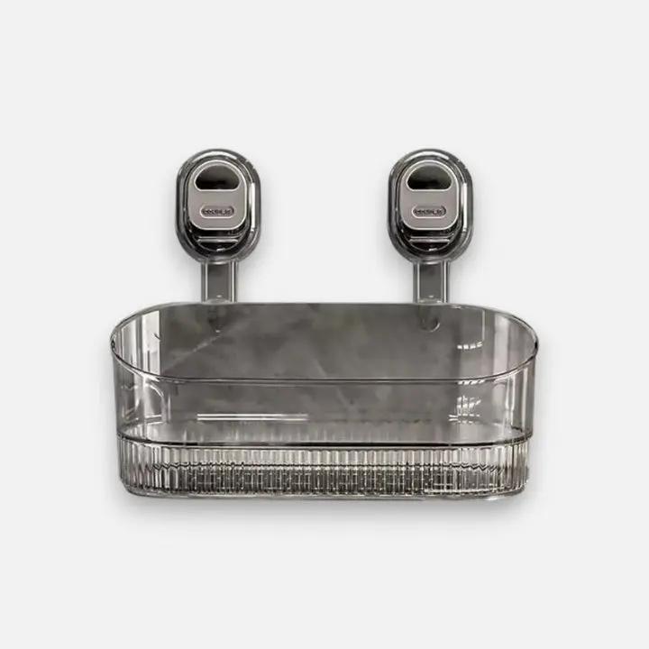 Suction Cup Wall Shelf | Stylish Storage Solution with Powerful Suction | Versatile Organizer for Kitchen and Bathroom 5