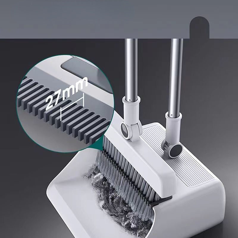 SweepMaster | Broom and Dustpan Set with Ergonomic Handle | Versatile Cleaning Solution for Effortless Home Maintenance 7