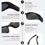 SwiftWrap | Polarised Sports Sunglasses with UV Protection | Lightweight Design for Comfort and Performance 3