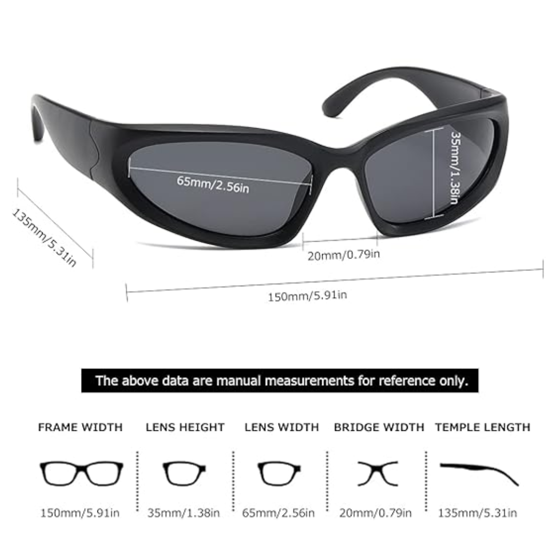 SwiftWrap | Polarised Sports Sunglasses with UV Protection | Lightweight Design for Comfort and Performance 4