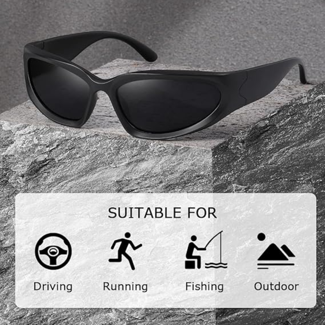 SwiftWrap | Polarised Sports Sunglasses with UV Protection | Lightweight Design for Comfort and Performance 5