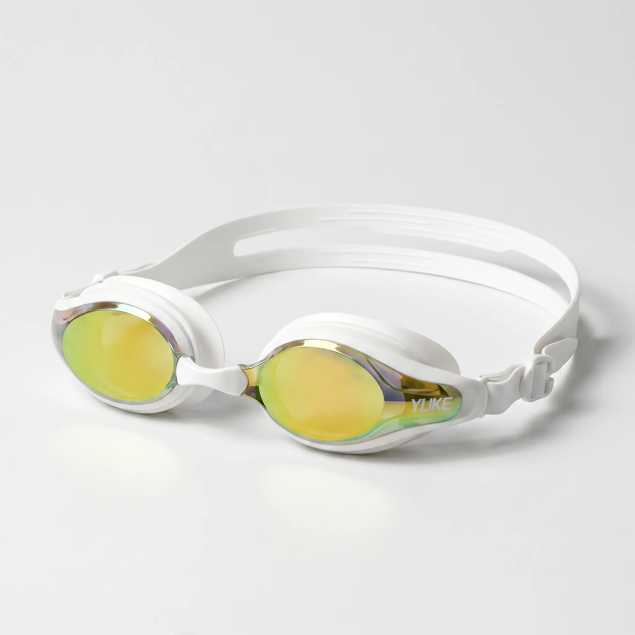 Swimming Goggles with Fog-Resistant Coating | Adjustable Double Strap for Unrestricted Vision 0