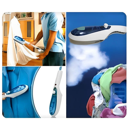 Clothes Steamer for Travel, Handheld Garment Steamer with Steam Brush – image 7