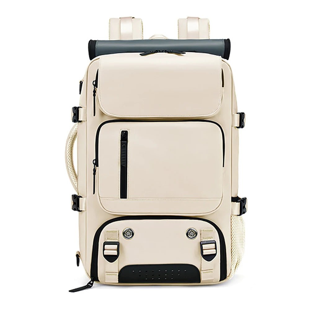 TRAVELMAX Pack | Waterproof Travel Backpack with USB Port & Shoe Compartment | Organized Travel Solution 15
