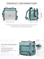 TRAVELMAX Pack | Waterproof Travel Backpack with USB Port & Shoe Compartment | Organized Travel Solution 5