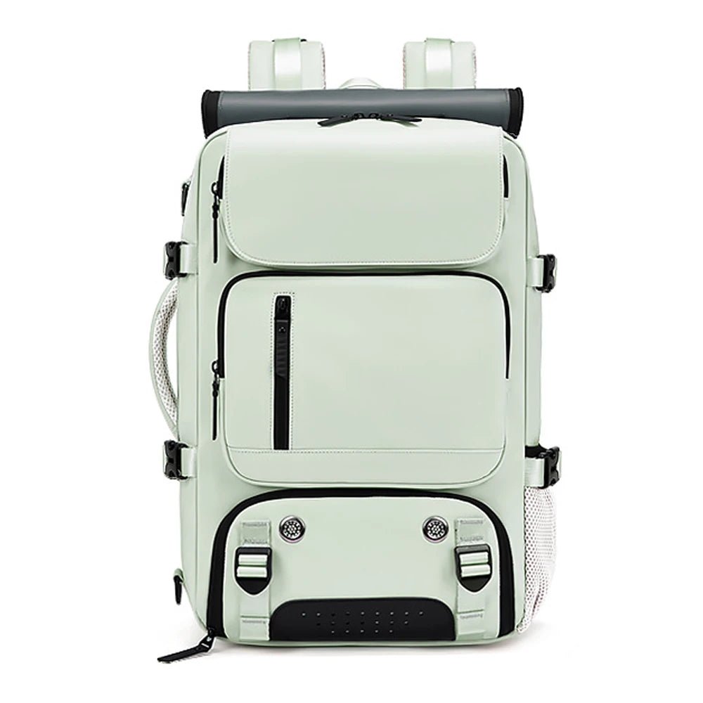 TRAVELMAX Pack | Waterproof Travel Backpack with USB Port & Shoe Compartment | Organized Travel Solution for Stress-Free Journeys 13