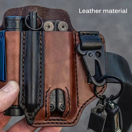Leather Belt Bag, Camping and Riding – image 7