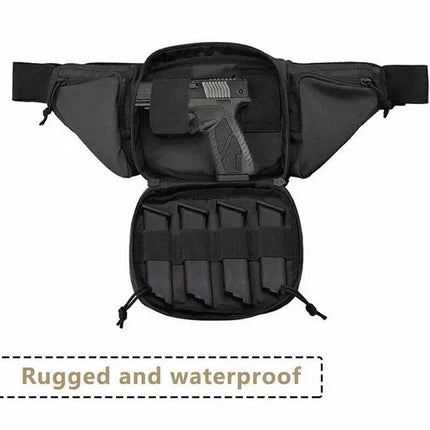 Concealed Carry Holster, Tactical Waist Pack for Full Size Handguns – image 5
