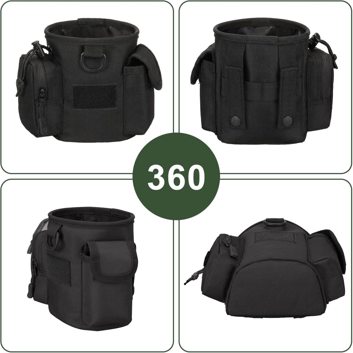 TacticalPouch | Dog Treat Pouch with Quick Access Design | Versatile Storage for Training and Walks 8