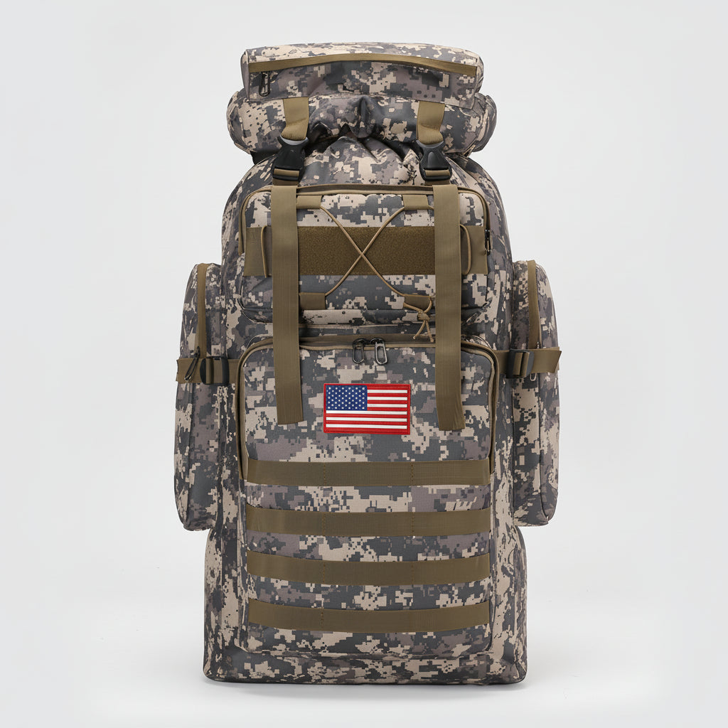 Tactical Hiking Backpack with Large Capacity | Durable Daypack for Outdoor Adventures 0