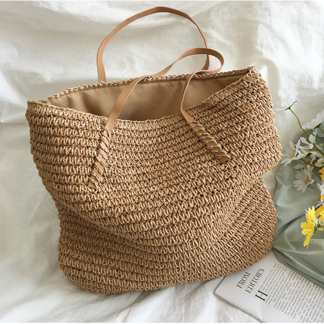 TerraWoven | Spacious Handbag with Sturdy Shoulder Strap for Stylish Organization 0