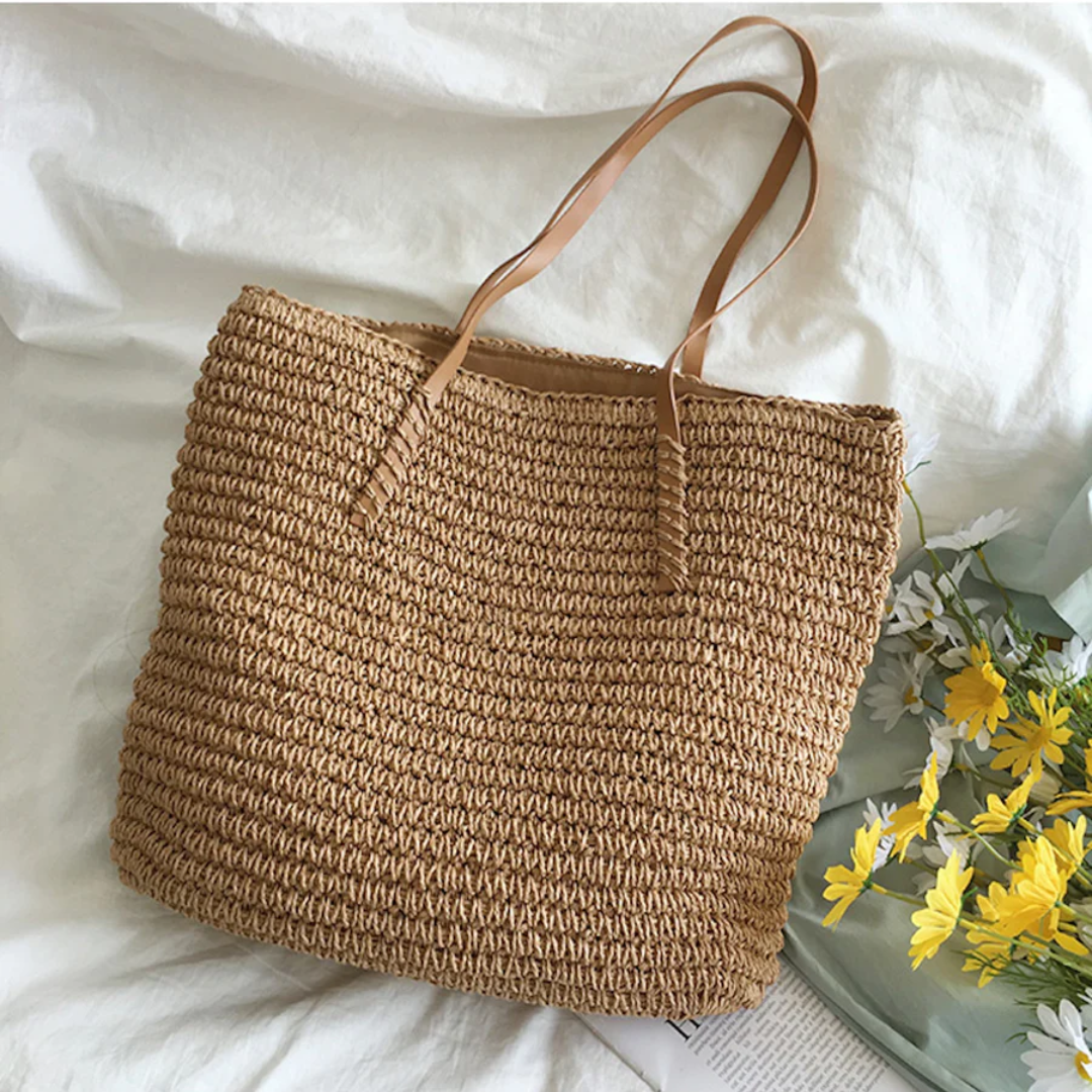 TerraWoven | Spacious Handbag with Sturdy Shoulder Strap for Stylish Organization 4