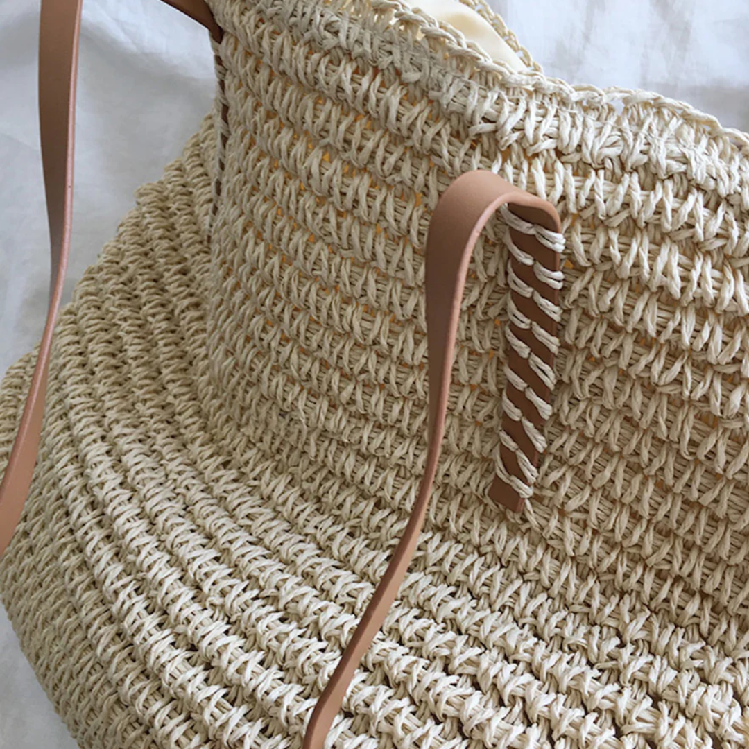 TerraWoven | Spacious Handbag with Sturdy Shoulder Strap for Stylish Organization 7