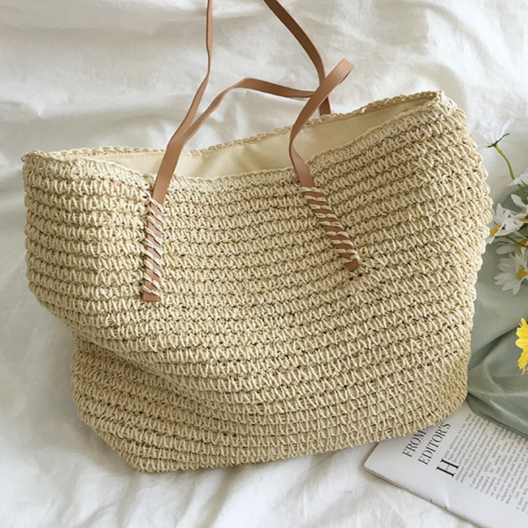 TerraWoven | Spacious Handbag with Sturdy Shoulder Strap for Stylish Organization 9